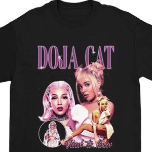 Doja, Cat Shirt Need to Know tee rapper tee gift for women gift for her Unisex